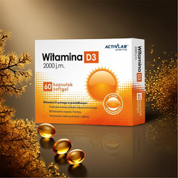 Activlab Vitamin D3 2000 IU 60 Softgels 