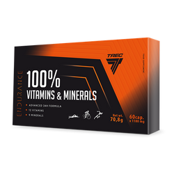 100% Vitamins & Minerals 60caps