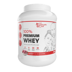 100% Premium Whey Raspberry Ice Cream 900 g