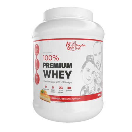 100% Premium Whey Orange Cheesecake 900 g