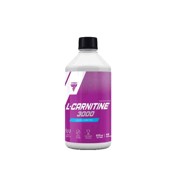 L-CARNITINE 3000 LIQUID 500ML - TREC NUTRITION