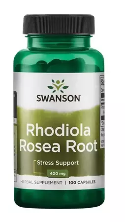 SWANSON Rhodiola Rosea Root 400mg 100 caps