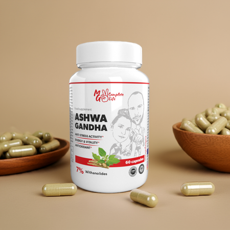 MG Complete Life Ashwagandha 60 Caps