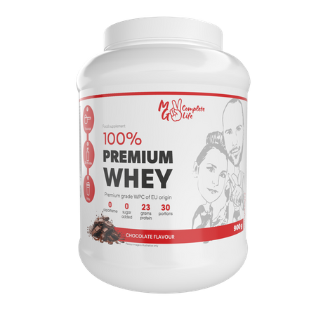 100% Premium Whey Chocolate 900 g 