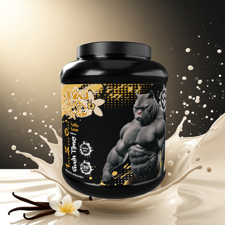 Meow Squad Nutrition Gain Time Mass Gainer 2000g Vanilla